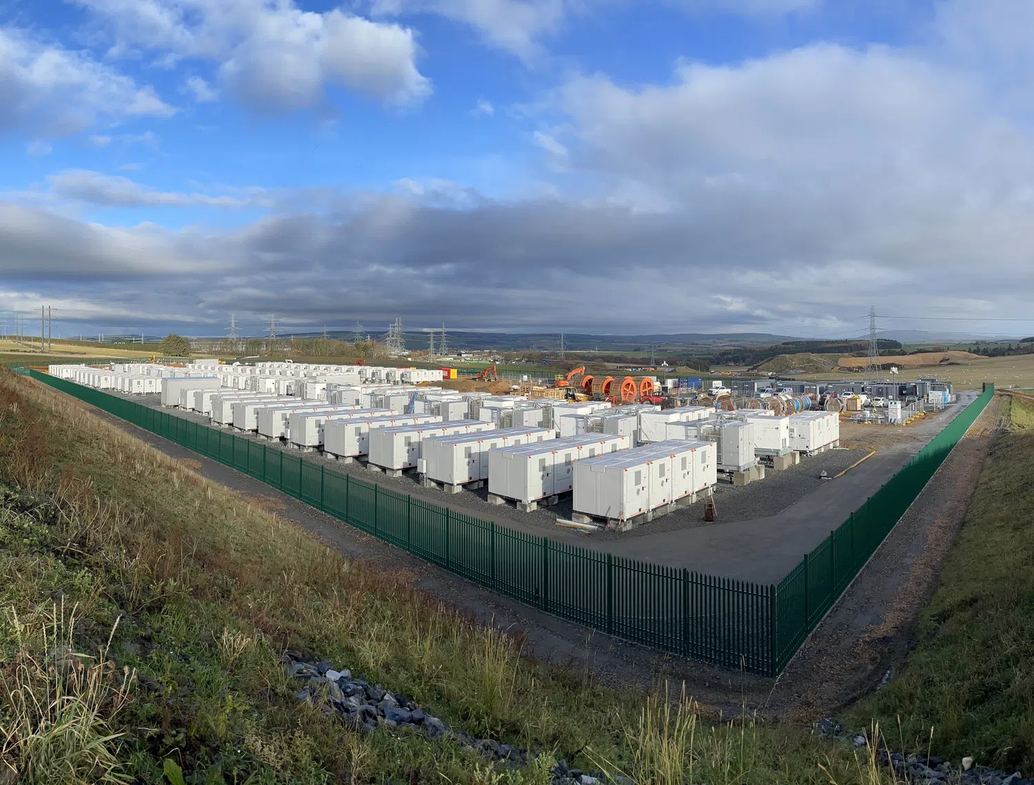 Battery storage development